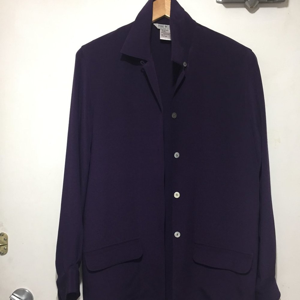 VINTAGE THE WORK CONNECTION TALL SILK BLAZERS SIZE 6